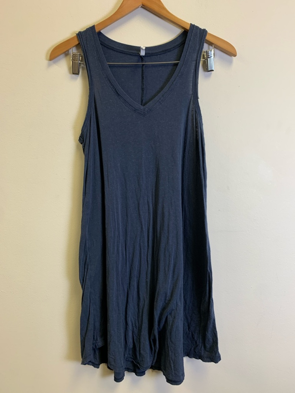 Z Supply Navy Blue Sleeveless Mini Dress